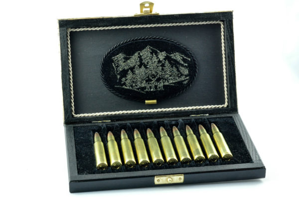 Pudełko na 10szt. amunicji 30-06 308 7,62×54 itp
